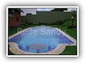 Rede p/ Piscina Tradicional com laterais arredondadas